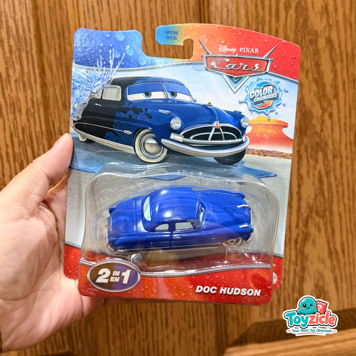Disney Pixar Cars - Color Changers Black/Dark Blue Doc Hudson 2026