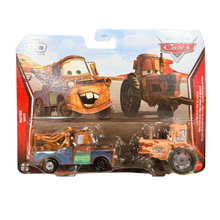 Disney Pixar Cars - 20th Anniversary Mater & Tractor with Tire in Mouth Diecast Car 2026 - 2 Pack