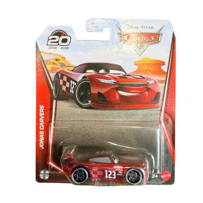 Disney Pixar Cars - 20th Anniversary Jonas Carvers Diecast Car 2026