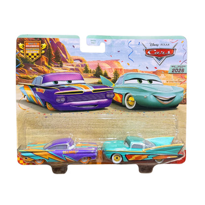 Disney Cars Pixar - Race to Celebrate Ramone & Flo Diecast Car 2026 - 2 Pack